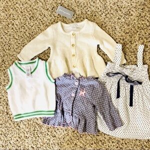 BUNDLE BABY GIRLS•jackets and dress